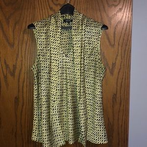 Nine West sleeveless blouse